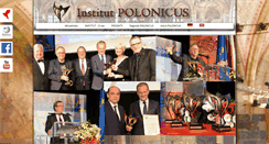 Desktop Screenshot of institut-polonicus.eu
