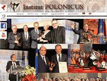 Tablet Screenshot of institut-polonicus.eu